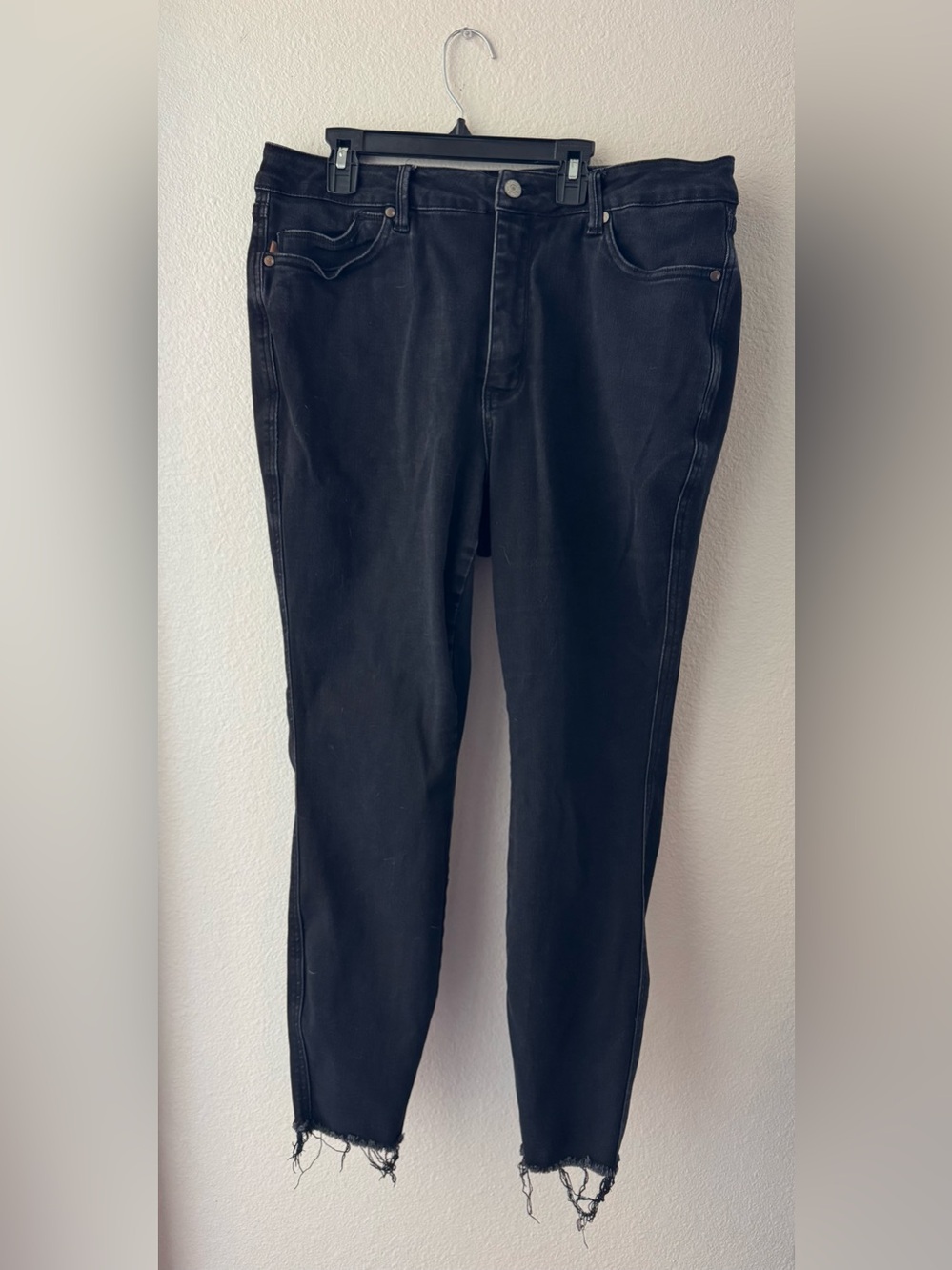 Judy Blue Black Skinny Fit Jeans 16W